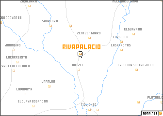 map of Riva Palacio