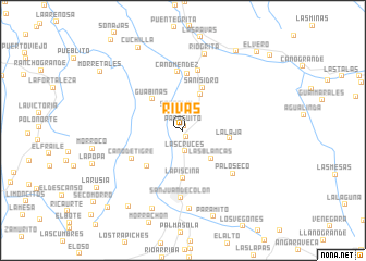 map of Rivas