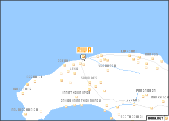 map of Ríva
