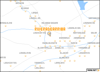 map of Rivera de Arriba