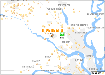 map of Riverbend