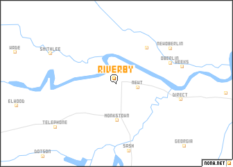 map of Riverby