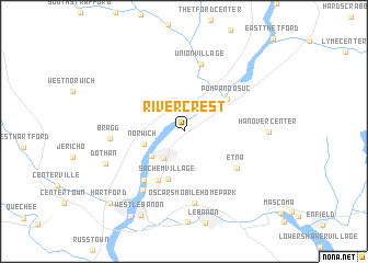 map of Rivercrest