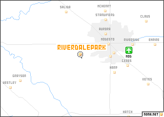 map of Riverdale Park