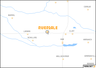 map of Riverdale