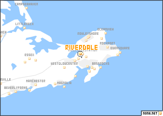 map of Riverdale