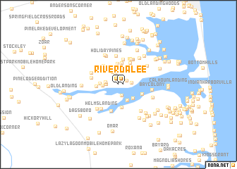 map of Riverdale