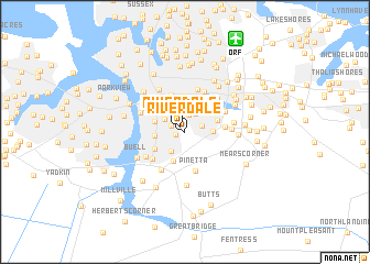 map of Riverdale