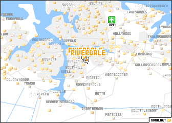 map of Riverdale