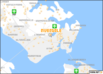 map of Riverdale