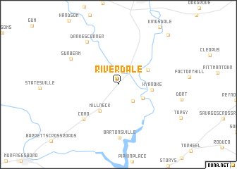 map of Riverdale