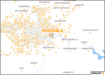 map of Riverdale