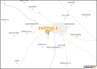 map of Riverdale