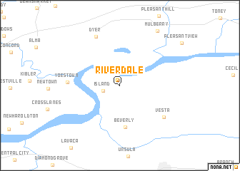 map of Riverdale