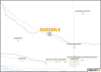 map of Riverdale