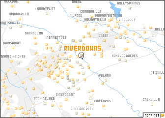 map of Riverdowns