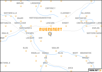 map of Rivèrenert