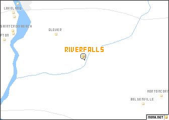 map of River Falls