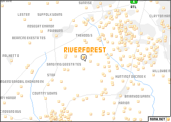 map of River Forest