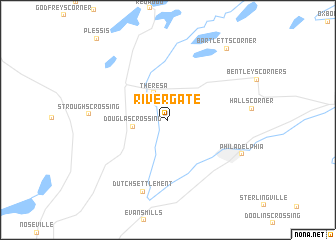 map of Rivergate