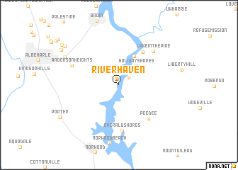 map of River Haven