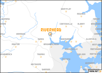 map of Riverhead