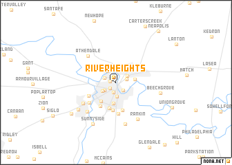 map of River Heights