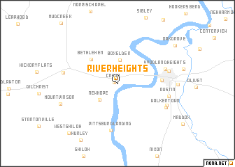 map of River Heights