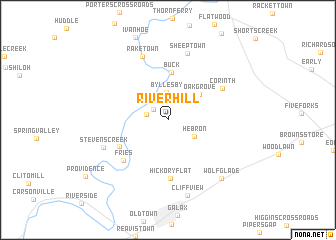 map of Riverhill