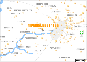 map of River Isle Estates