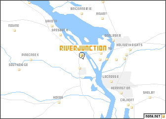 map of River Junction