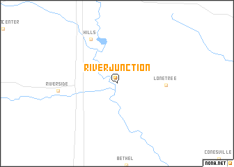 map of River Junction