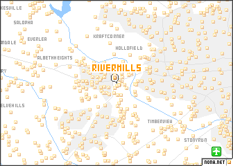 map of River Mills