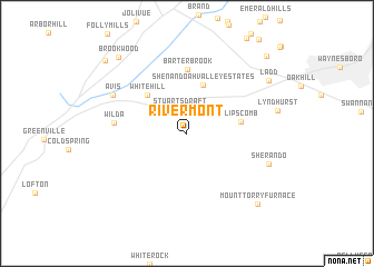 map of Rivermont