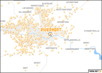 map of Rivermont