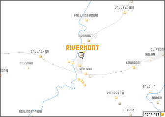 map of Rivermont