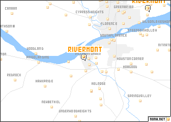 map of Rivermont