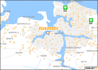 map of River Park