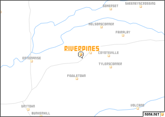 map of River Pines