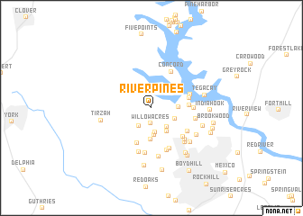 map of River Pines