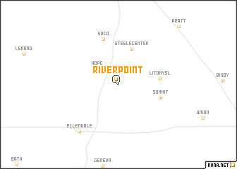 map of River Point