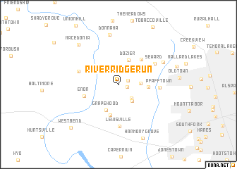 map of River Ridge Run