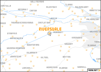 map of Riversdale