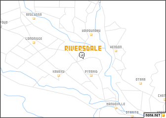 map of Riversdale