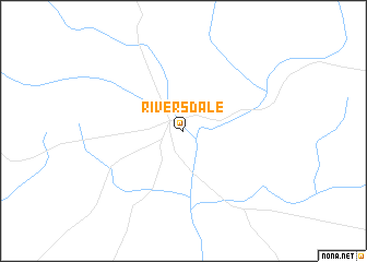 map of Riversdale