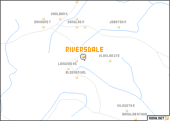 map of Riversdale