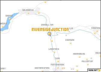 map of Riverside Junction