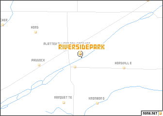 map of Riverside Park