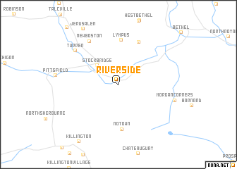 map of Riverside