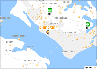 map of Riverside